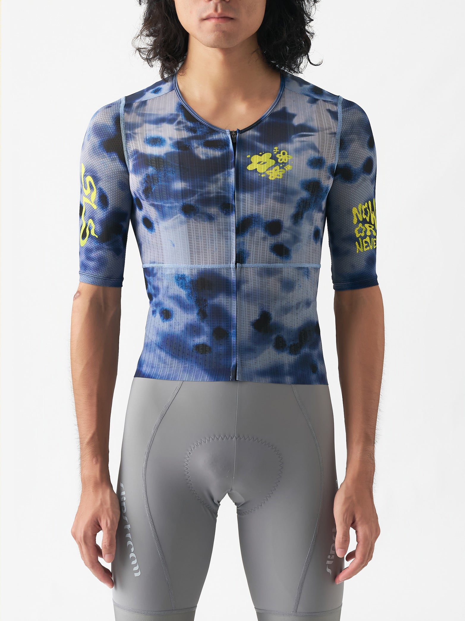 Men’s Prime SL Short Sleeve Jersey in Shadow Grey — front view